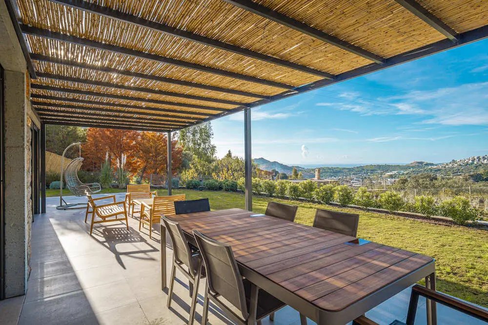 Large terrace